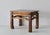 Wood Vintage Ming Style Convertible Side Table Stool Mid-Century For Sale - Image 7 of 15