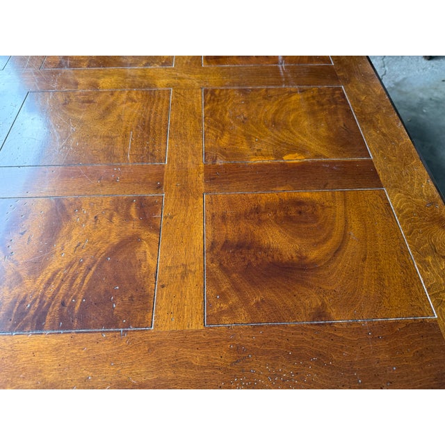 Wood Vintage Henredon Oversized Coffee Table For Sale - Image 7 of 12