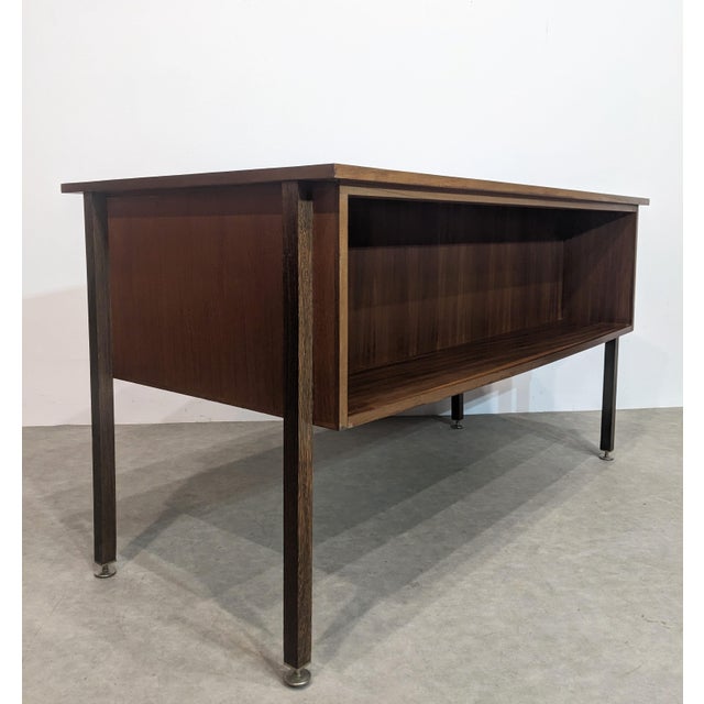 Vintage Double-Sided Desk from Combineurop, 1960s For Sale - Image 4 of 10