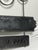 Black Large Antique Wrought Iron Bracket With Two-Tier Wooden Sign, "Inn & Antiques" For Sale - Image 8 of 10