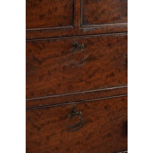 Antique English Mahogany Chest of Drawers, 1800s For Sale - Image 9 of 14