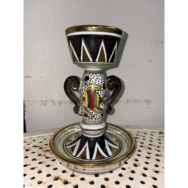 Vintage Candleholder by Mennella Brothers, 1959 For Sale - Image 4 of 6