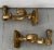 Antique Early 19th Century American Federal Brass Jamb Hooks to Hold Fire Tools on the Hearth or Fireplace Mantel - a Pair For Sale - Image 13 of 13