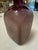 1970s Amethyst Glass Vase With Frosted Craquelure Body, 1970s For Sale - Image 5 of 7