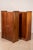 Tall Italian Sideboards in Walnut Veneer, 1980, Set of 2 For Sale - Image 6 of 16