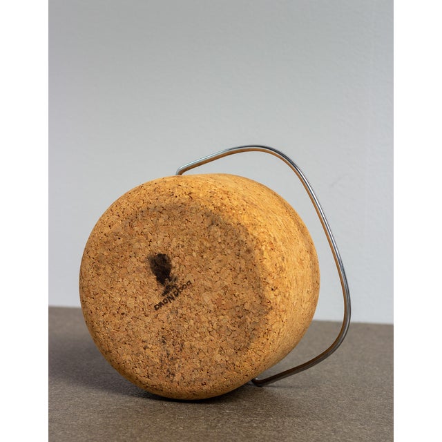 Wood Cork Ice Bucket by Signe Persson Melin for Boda Nova, 1970s For Sale - Image 7 of 8