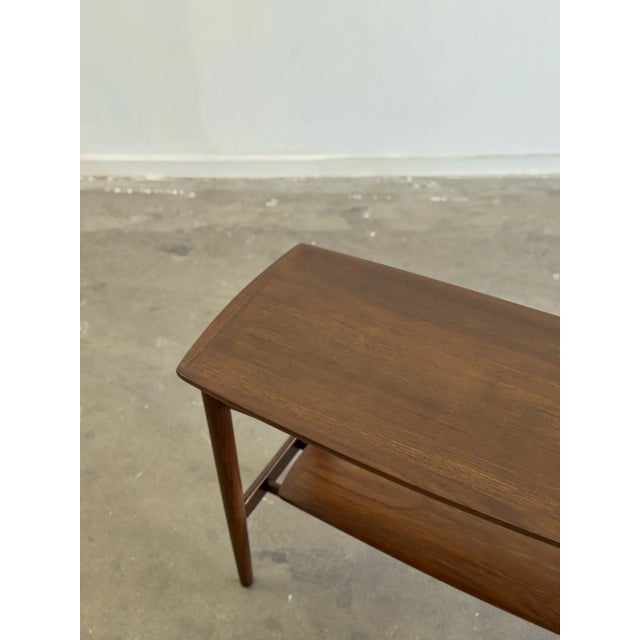 Mid-Century Modern Vintage Danish Modern Corner Bookcase For Sale - Image 3 of 12