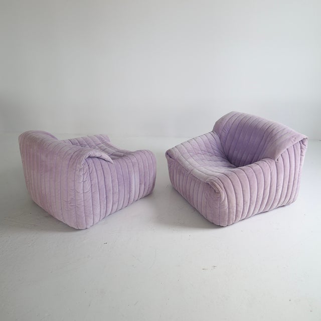 1980s Annie Hieronimus “Sandra” Chairs, a Pair For Sale - Image 5 of 6