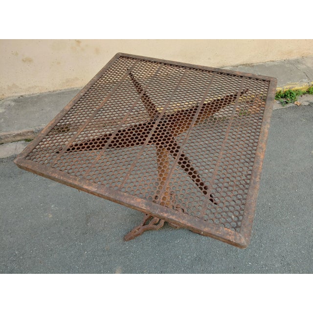 Vintage Garden Table, 1950s For Sale - Image 10 of 12