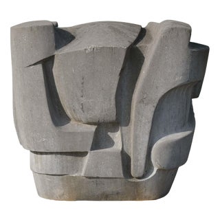 Jan Keustermans, Abstract Sculpture, Belgian Blue Stone For Sale