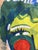 2020s Contemporary Painting “La Gitana” Small Original Artwork on Paper by CL Auker For Sale - Image 5 of 5