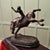 Metal French Artist, Polo Player on Horse Back, 1930, Bronze For Sale - Image 7 of 8