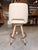 Interlude Home Interlude Home Cream Leather Swivel Counter Stool With Light Wood Legs For Sale - Image 4 of 6