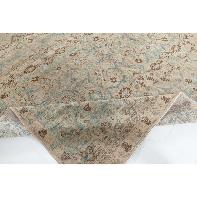 1920s 1920s Persian Tabriz Rug For Sale - Image 5 of 9
