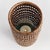 French Country Burma Rattan Hurricane Small For Sale - Image 3 of 5