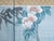 Wood 1970s Chinese Painted Silk Screen "Magnolia and Blue Jay" For Sale - Image 7 of 18