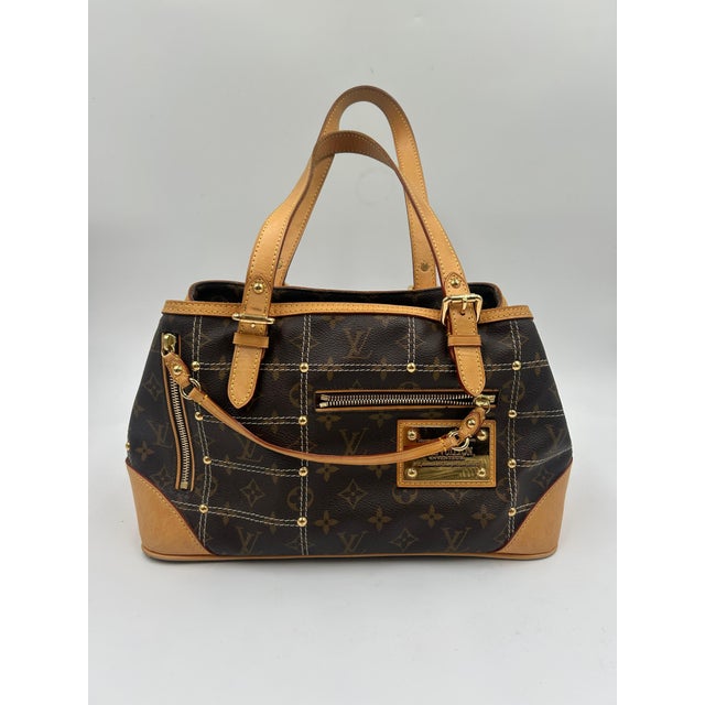 2000 - 2009 Louis Vuitton Monogram Limited Edition Riveting Bag 2007 For Sale - Image 5 of 12