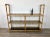 Bamboo Rattan & Smoked Glass Console Bookcase, Italy, 1960s For Sale - Image 4 of 13