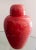 Red 1990s Vintage Venini Red Chinesi Glass Jar, Designed by Carlo Scarpa For Sale - Image 8 of 8
