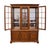 Late 20th Century Drexel Furniture Chatham Oaks Collection Early American Country Style 60" Lighted Display China Cabinet 186-435-6 For Sale - Image 5 of 16