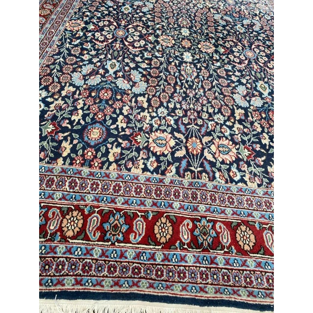 Vintage Turkish Hereke Rug For Sale - Image 11 of 14