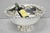 Vintage Gorham Newport YB 271 Victorian Silver Plated Grapevine Repousse Punch Bowl. Circa Mid 20th Century. Measurements:...