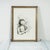 Domenico Purificato, 80/200 Young Woman Surrounded by Birds, 2000s, Lithograph, Framed For Sale - Image 6 of 6