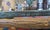 Brown Vintage Mortensen Designs, Inc “The Rainbow Collection” Hickory & Glass Dining Table W/4 Chairs For Sale - Image 8 of 18