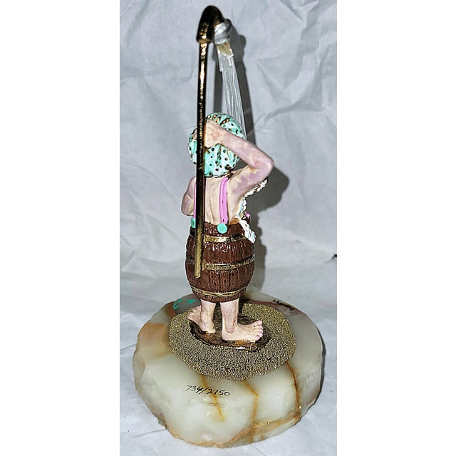 1980s 1980s O Solo Mio by Ron Lee Collectable Hobo Figurine For Sale - Image 5 of 7