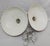 Orange 1980s Industrial Dome Orange Pendant Light Fixtures - A Pair For Sale - Image 8 of 16