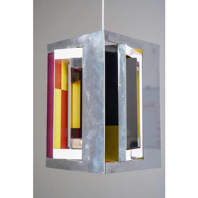 Kassablank Pendant lamp by Simon Henningsen for Lyfa, Denmark, 1960s For Sale - Image 11 of 16