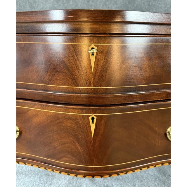 C2000 Henkel Harris Mahogany Inlaid Sideboard No. 2367 For Sale - Image 9 of 18