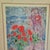 Marc Chagall limited edition lithograph titled "Les Coquelicots" (The Poppies), featuring a vibrant dreamlike scene with a...