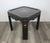 2000 - 2009 Vintage Hand Painted Gold Chinoiseries Square Side Table For Sale - Image 5 of 7
