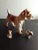 Vintage Bisque Airedale Terrier Doggie With Pups Figurines For Sale - Image 4 of 6