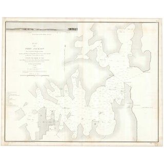 Map of Sydney Harbour For Sale