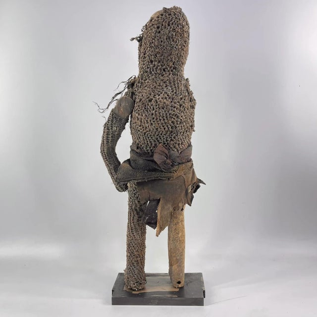 Early 20th Century Early 20th Century Songye Nkishi Power Fetish Figure on Custom Stand For Sale - Image 5 of 11