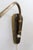 Gold Danish Articulating Brass Wall Light, Denmark, 1940s For Sale - Image 8 of 18