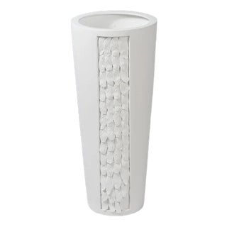 Italian Ceramic Cono Botticelli Leaves Vase by Marco Segantin for VGnewtrend For Sale