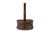 Chinese Antique Chinese Wood & Woven Food Basket With Lid For Sale - Image 3 of 15