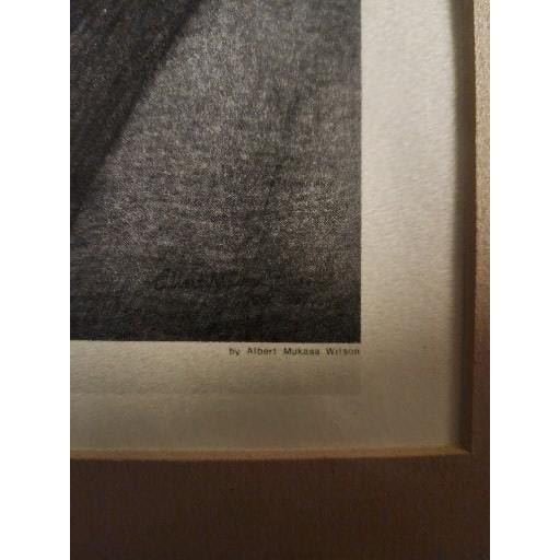1985 Albert Mukasa Wilson Pencil Drawing "Reflections of the Past" For Sale - Image 4 of 9