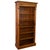 Wood Legacy Open Bookcase - Light Brown Walnut For Sale - Image 7 of 10