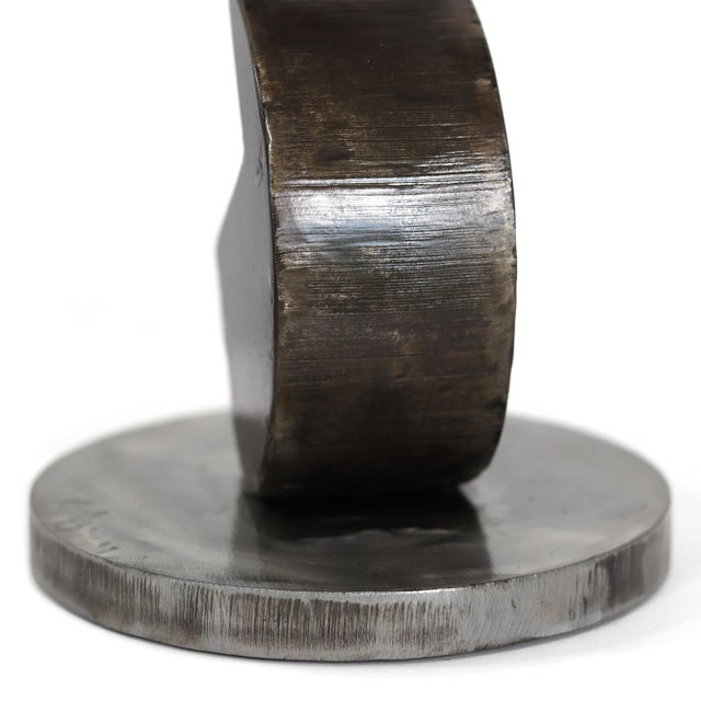 2020s Noteworthy - Contemporary Expressive Geometric Abstract Metal Sculpture Original Artwork by Granville Beals For Sale - Image 5 of 12