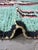 Contemporary Moroccan Rug | Handwoven Berber Wool Rug with Turquoise Field and Playful Pictorial Motifs This charming...