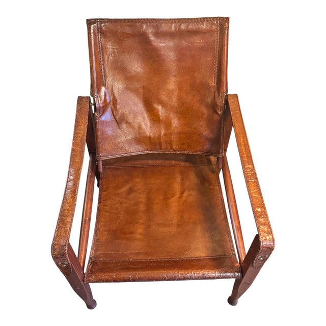 Safari Chair by Kaare Klint for Rud. Rasmussen, Denmark, 1950s For Sale - Image 6 of 11