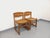 Vintage Sleigh Chairs in Beech and Cane, 1970s, Set of 2 For Sale - Image 9 of 18