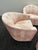Steelcase Set of 5 Steelcase Turnstone Jenny Low Club Lounge Chairs Pink Geometric Pattern For Sale - Image 4 of 12