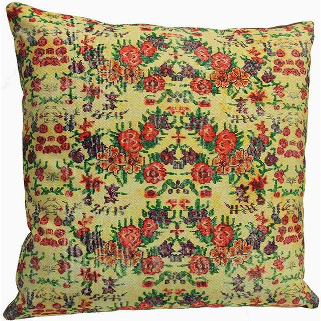 Pair of Traditional Persian Decorative Accent Pillows Chairish