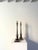 Neoclassical Chromed Column Lamps, 1980s, Set of 2 For Sale - Image 4 of 10