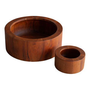 Danish Teak Serving Salad Bowls by Jens Quistgaard for Dansk- Set of 2